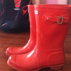 Hunter rain boots